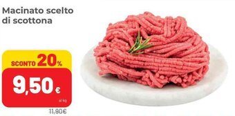 Coop Macinato scelto di scottona offerta