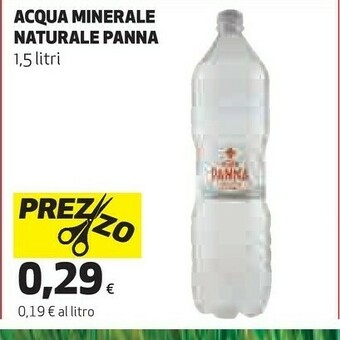 Coop Acqua panna Acqua Minerale Naturale 1500 G(ml) offerta
