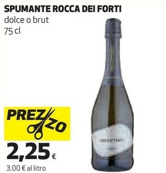 Coop Rocca dei forti Spumante Dolce offerta