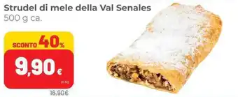 Coop Strudel di mele della Val Senales 500 g ca. offerta