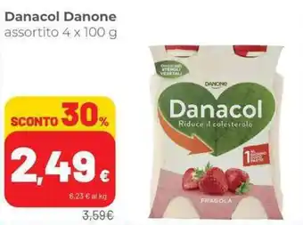 Coop Danacol Danone 4 x 100 g offerta