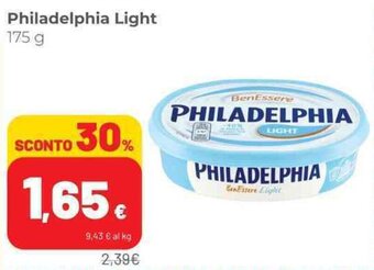 Coop Philadelphia Light 175 g offerta