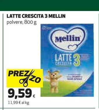 Coop Mellin Latte Crescita 3 Polvere offerta