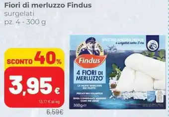 Coop Fiori di merluzzo FindusFiori pz. 4 - 300 g offerta