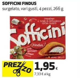 Coop Findus Sofficini Spinaci Mozzarella 266 G(ml) offerta