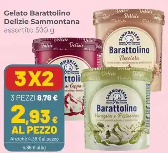 Coop Gelato Barattolino Delizie Sammontana 500 g al pezzo offerta