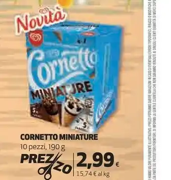 Coop Coop Cornetto Miniature offerta