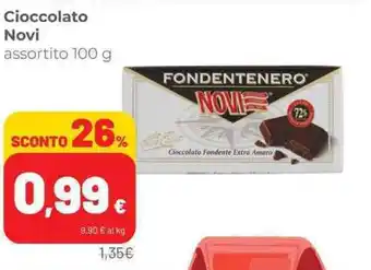 Coop Cioccolato Novi 100 g offerta