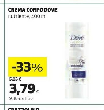 Coop Dove Crema Corpo offerta