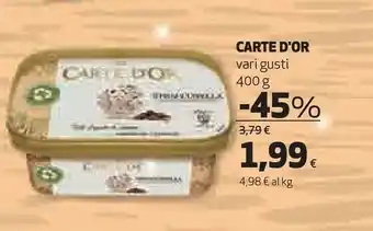 Coop Carte D'Or - Vaniglia & Cookie offerta