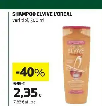 Coop L’Oréal Elvive Shampoo offerta