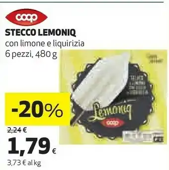 Coop Coop Stecco Lemoniq offerta