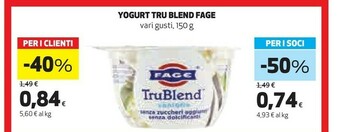 Coop Fage Yogurt Tru Blend offerta
