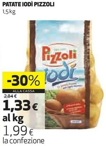 Coop Pizzoli Patate Iodì 1500 G(ml) offerta