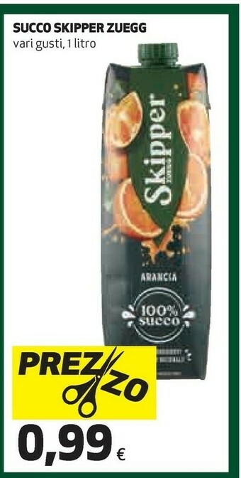 Coop Zuegg Skipper Pesca 1000 G(ml) offerta