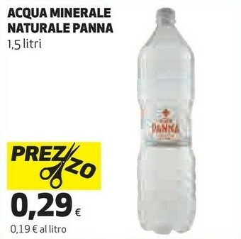 Coop Acqua panna Acqua Minerale Naturale 1500 G(ml) offerta