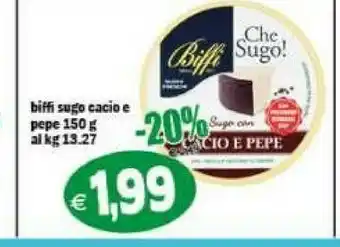Gros Biffi Sugo Cacio E Pepe offerta