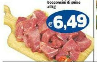 Gros Bocconcini Di Suino offerta