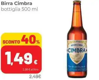 Coop Birra Cimbra 500 ml. offerta