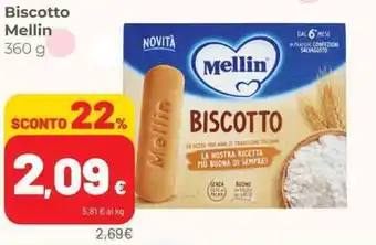 Coop Mellin Biscotto 360 g offerta