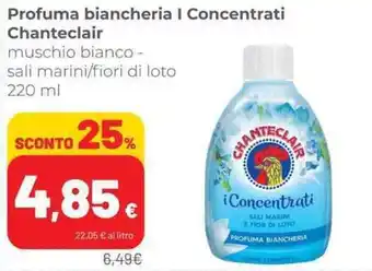 Coop Profuma biancheria I Concentrati Chanteclair 220 ml offerta