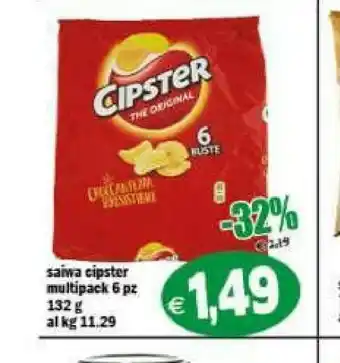 Gros Saiwa Cipster 132 G(ml) offerta