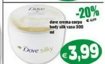 Gros Dove Crema Corpo Body Silk Vaso offerta