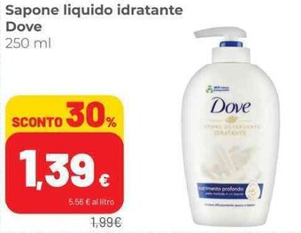 Coop Sapone liquido idratante Dove 250 ml offerta