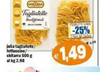 Gros Abbasciano Antica Julia Tagliatelle 500 G offerta