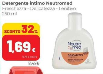 Coop Detergente intimo Neutromed 250 ml offerta