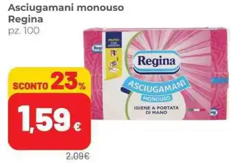 Coop Asciugamani monouso Regina pz. 100 offerta