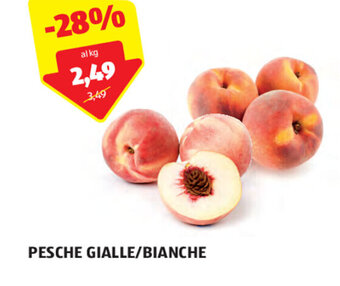 ALDI PESCHE GIALLE/BIANCHE offerta