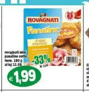 Rovagnati Mini Panatine Cotto