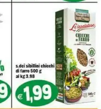 Gros Le Insalatose Sibillini Chicchi Di Farro offerta