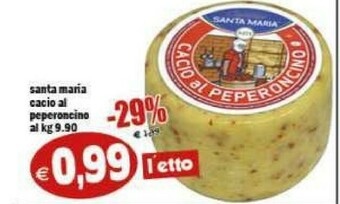 Gros Santa Maria Cacio Al Peperoncino offerta
