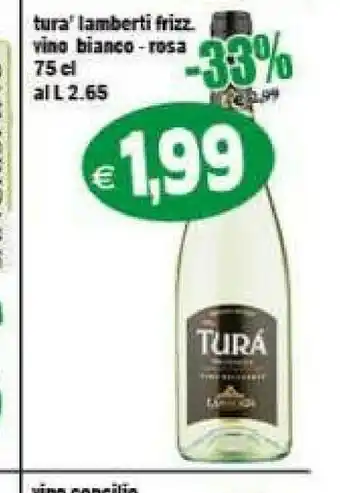 Gros Lamberti Tura Frizz Vino Bianco / Rossa offerta
