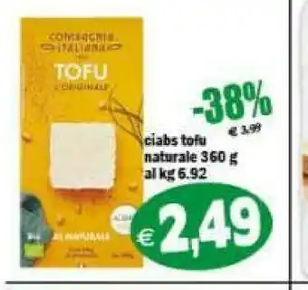 Tofu Ciabs Naturale