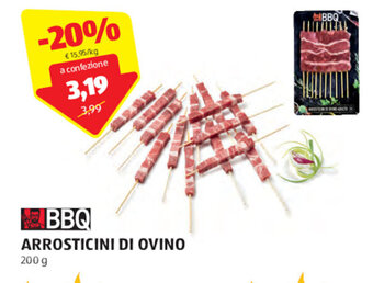 BBQ ARROSTICINI DI OVINO 200 g