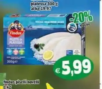 Il Castoro Supermercati Findus Piselli Novelli 1000 G(ml) offerta