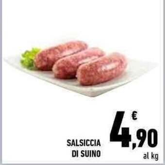 Conad City Salsiccia di Suino offerta