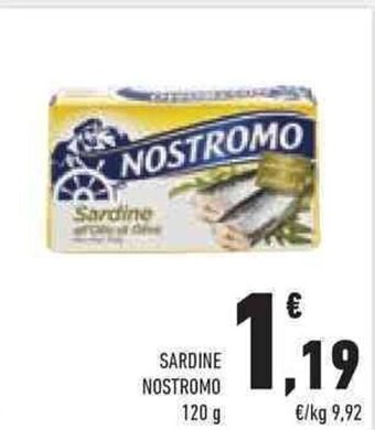 Conad SARDINE NOSTROMO 120 g offerta