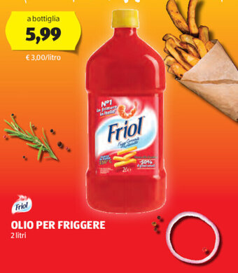 ALDI Friol OLIO PER FRIGGERE 2 litri offerta