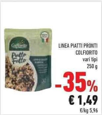 Conad LINEA PIATTI PRONTI COLFIORITO vari tipi 250 g offerta