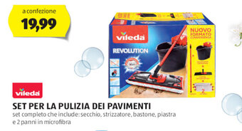 vileda SET PER LA PULIZIA DEI PAVIMENTI