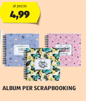 ALDI ALBUM PER SCRAPBOOKING offerta