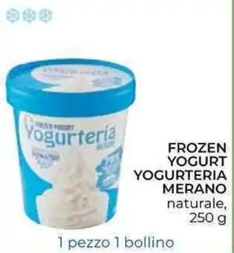Conad City Frozen Yogurt Yogurteria Merano 250g offerta