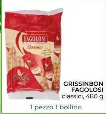 Fagolosi Grissinbon 480g