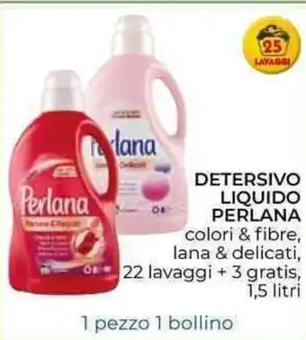 Conad City Perlana Detersivo Liquido 1,5 litri offerta