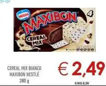 Conad City Nestlé Maxibon Cereal Mix Bianco 380g offerta
