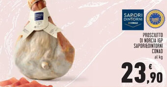 Conad PROSCIUTTO DI NORCIA IGP SAPORI&DINTORNI CONAD offerta